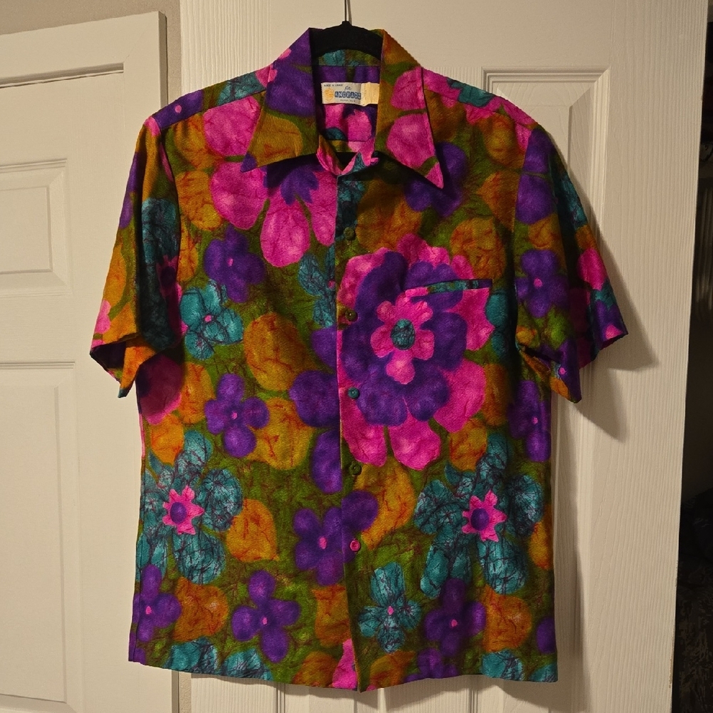 Vintage Andrade Honolulu Womens Blouse